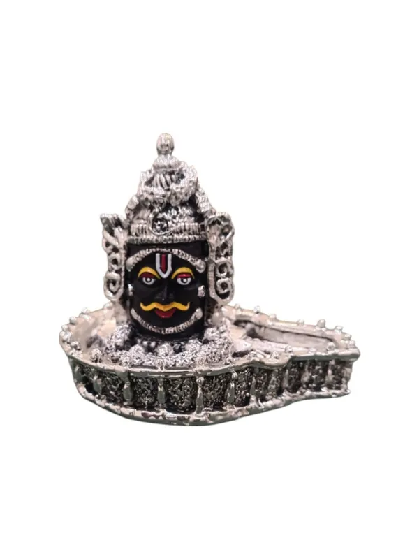 Silver__Plated_Mahakal_For_Home_Decor