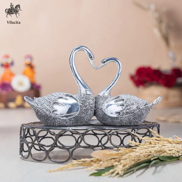 Silver_plated_Love_Birds_For_Home_Decor_&_Gifting