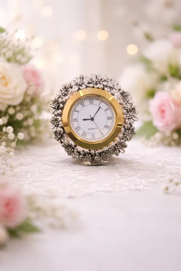 Silver_plated_Table_Watch_For_Home_Decor