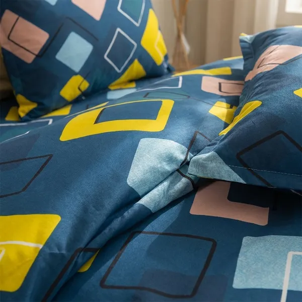 Multicolor_Fitted_Box_Bedsheet_For_Bedroom_100x90_Inches