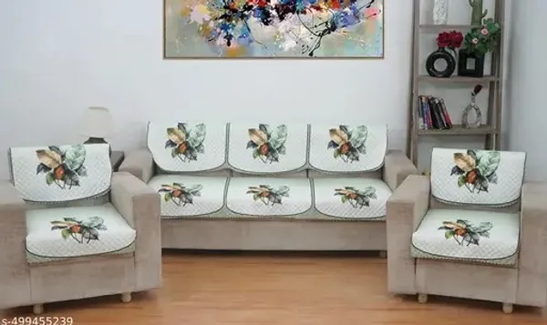 White_Green_And_Brown_Sofa_Cover_For_Living_Room_Pack_Of_10