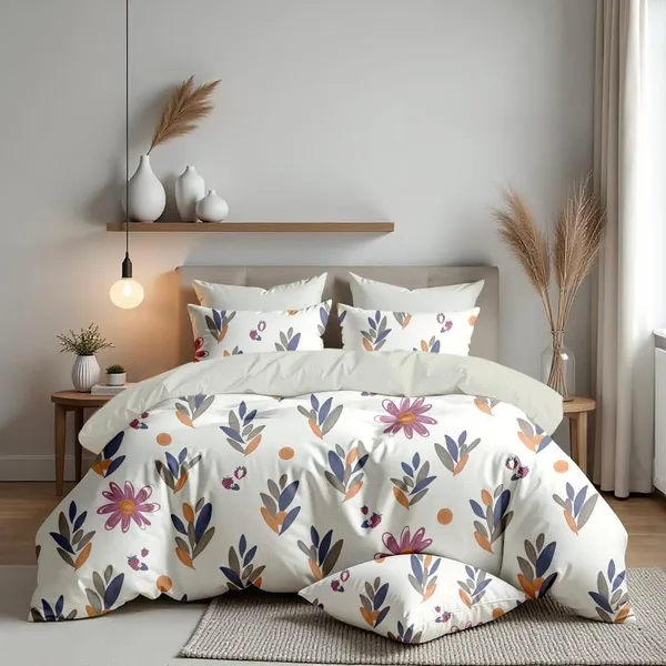 Multicolor_Fitted_Bush_Bedsheet_For_Bedroom_100x90_Inches