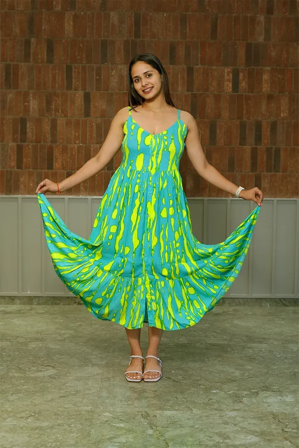 Printed_Dress_Mixed_Green_Yellow