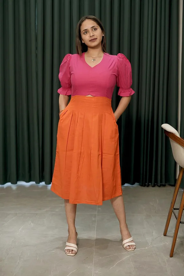 Dress_Pink_Orange