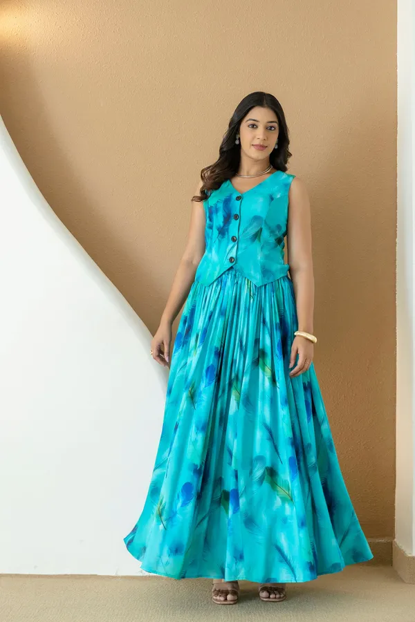 Simran_Aqua_Blue_Skirt