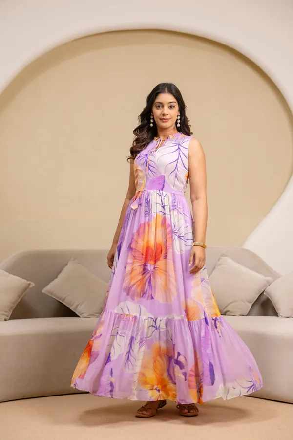 Simran_Purple_Gown