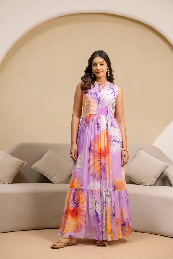 Simran_Purple_Gown