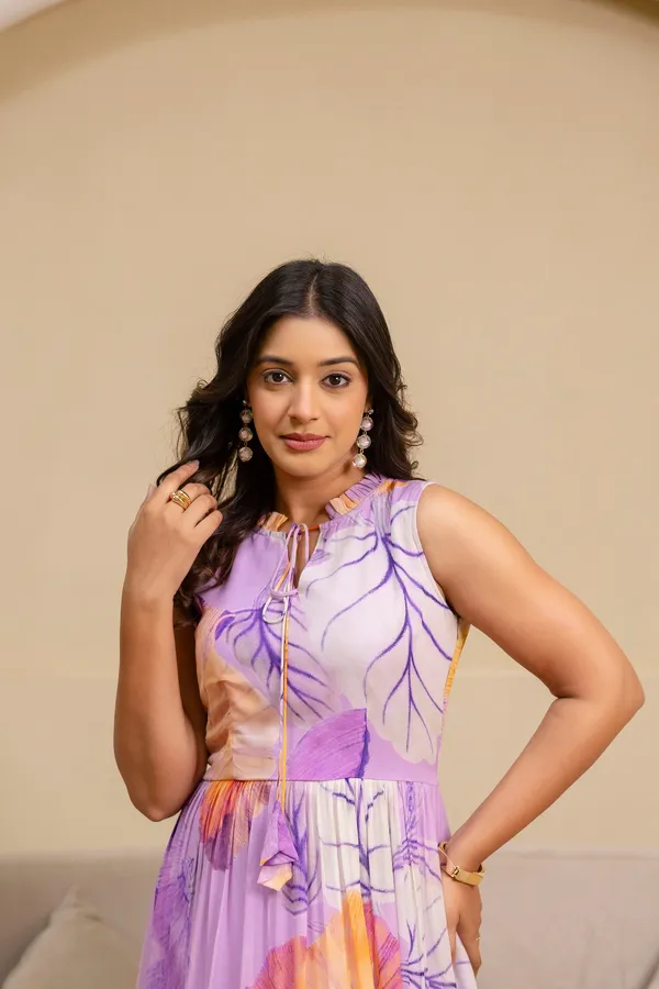 Simran_Purple_Gown