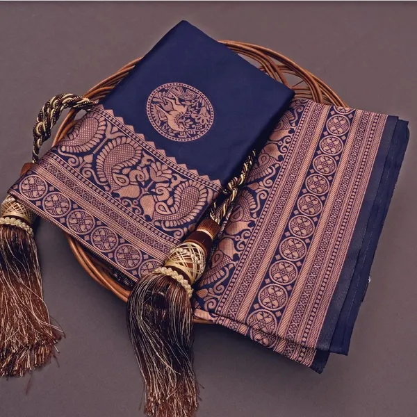 Aryahi_Royal_Navy_Blue_Soft_Lichi_Silk_Saree_with_Rich_Jacquard_Weaving