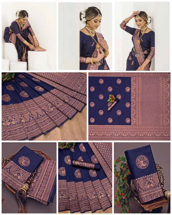 Aryahi_Royal_Navy_Blue_Soft_Lichi_Silk_Saree_with_Rich_Jacquard_Weaving