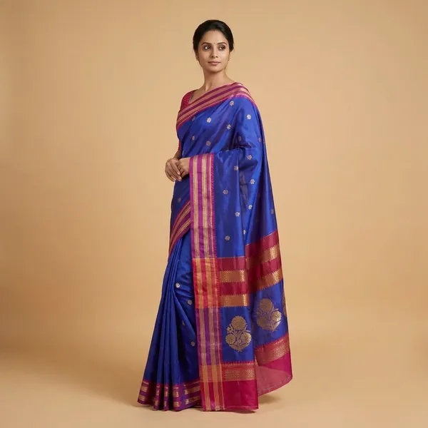 Royal_Blue_Silk_Sutram_Krishnaa_Paithani_Saree_For_Women