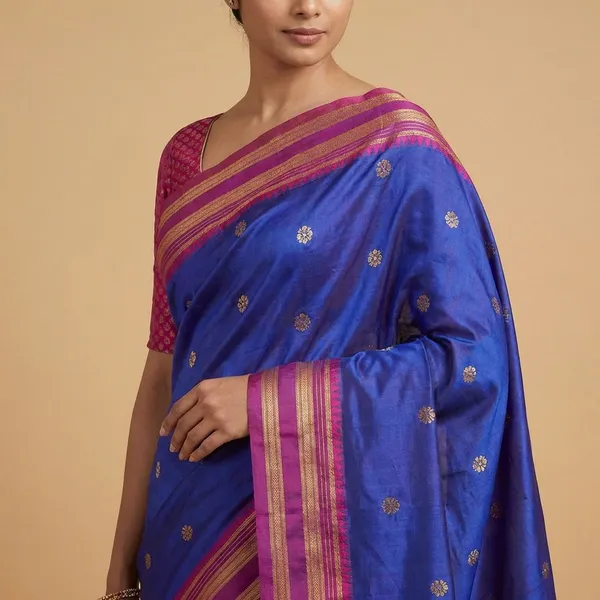 Royal_Blue_Silk_Sutram_Krishnaa_Paithani_Saree_For_Women