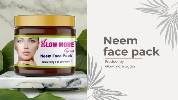 Glow_More_Again_Neem_Face_Pack_60Gm_Remove_Pigmentations_Fights_Pollution_Dust_Lightens_Blemishes_Scars_Reduces_Acne_Causing_Bacteria_Pack_Of_2
