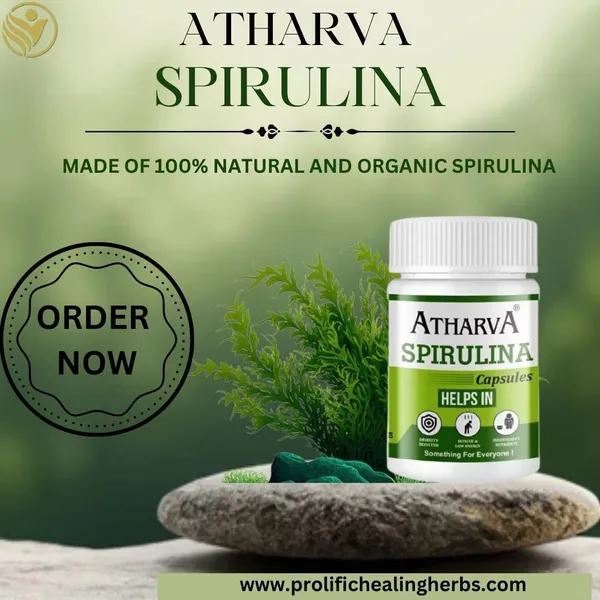102_Pure_Spirulina_Capsules_Boost_Energy_Endurance_Improve_Heart_Health_Lowers_Bad_Cholesterol_Controls_Blood_Pressure_Rich_In_Nutrients_60_Capsules
