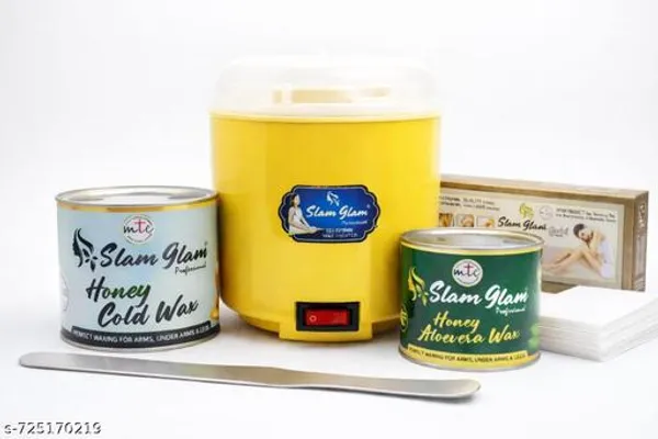 Professional_Hair_Removal_Waxing_Combo_Kit_Wax_Heater_Honey_Wax_Aloe_Vera_Wax_Strips_Spatula_Big_Size_Tissue_Paper