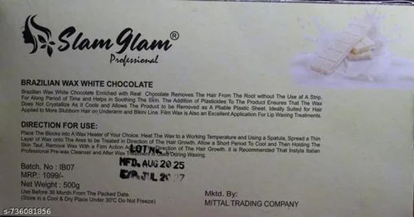 Professional_Brazilian_White_Chocolate_Wax_500G