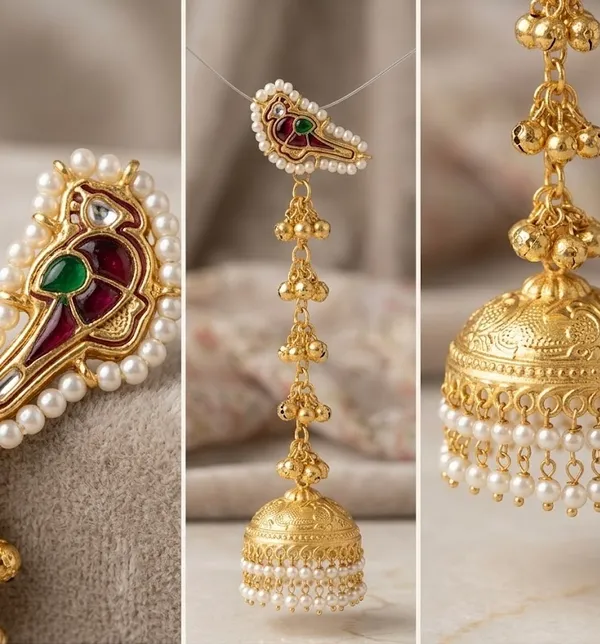 Traditional_Gold-Plated_Peacock_Jhumka_Earrings_With_Pearls