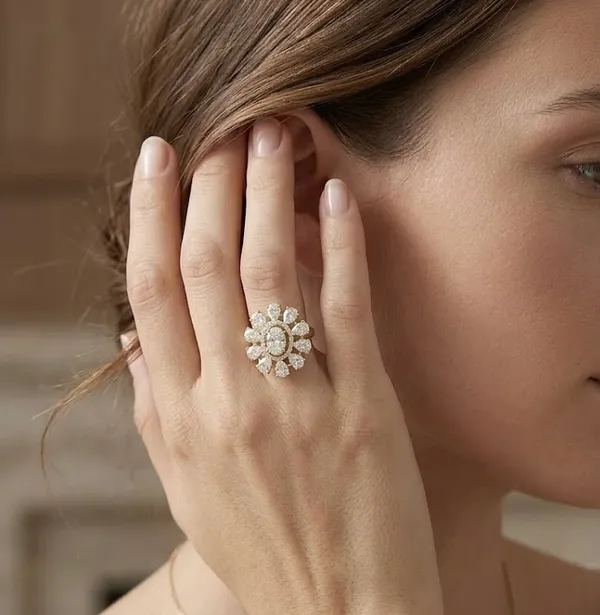 Elegant_Floral_Diamond_Cocktail_Ring