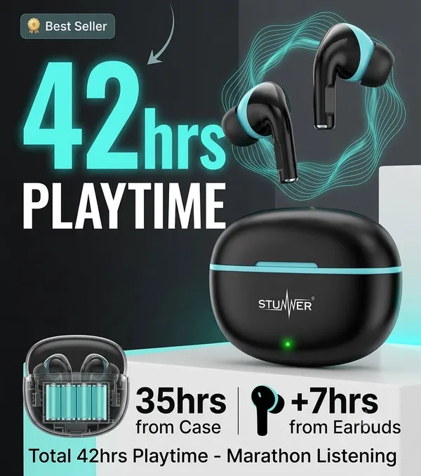 Stunner_Wireless_Ear_Buds_with_42Hrs_Playtime,_AI-ENC_&_Clear_Calls,_Bluetooth_Earbuds_with_Voice_Assistant,_Ear_Buds_with_Bluetooth_V_5.4_&_with_Type_C_Fast_Charging,_IPX5_TWS_Earphones_with_mic