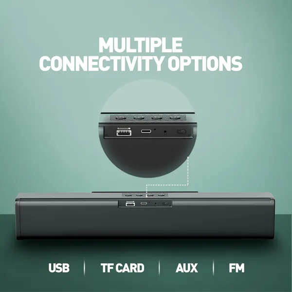United_Gold_Melody_Bar_UGSP48_Wireless_Sounbar,_20W_Powerful_Sound_Output,_Multiple_Connectivity_Modes,_10Hrs_Playtime,_Built_In_Mobile_Holder,_Bluetooth_Sound_Bar_Speaker