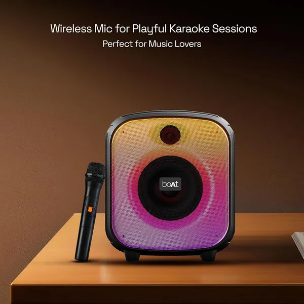 boAt_PartyPal_63_Pro_Bluetooth_Speaker_with_30_W_Signature_Sound,_Karaoke_with_Mic,_Customizable_RGB_LEDs,_Wireless_Mic,_Upto_8_hrs_Playback,_BTv5.3,_TWS_Mode,_Bass_Boost,_AUX_&_Port(Midnight_Black)