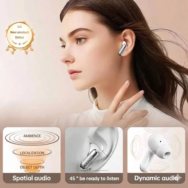 STUNNER_Wireless_Earbuds_with_60_Hours_Playback,_AI-ENC_Environmental_Noise_Cancelling_Headphones_with_Spatial_Audio,_Bluetooth_5.4,_Hi-Res_Audio,_Deep_Bass,_Dual_Mic_ENC_for_Clear_Calls,_4-Microphone_System,_Premium_TWS_Earphones