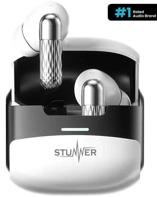 STUNNER_Wireless_Earbuds_with_60_Hours_Playback,_AI-ENC_Environmental_Noise_Cancelling_Headphones_with_Spatial_Audio,_Bluetooth_5.4,_Hi-Res_Audio,_Deep_Bass,_Dual_Mic_ENC_for_Clear_Calls,_4-Microphone_System,_Premium_TWS_Earphones