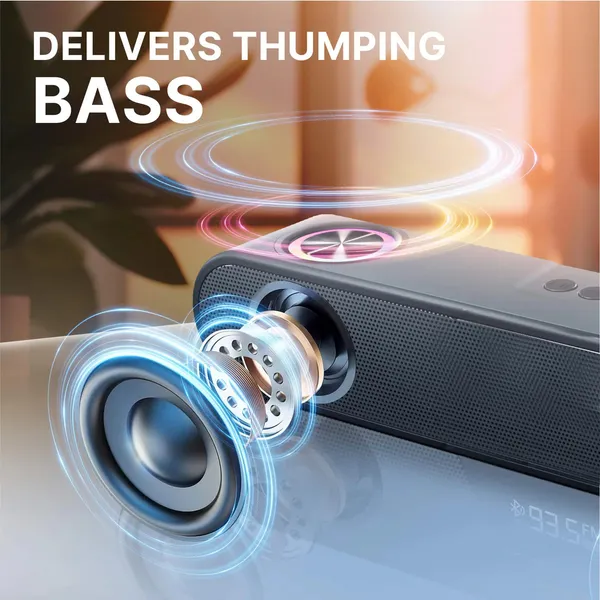 United_Gold_Cinema_Bar_UGSP50_Wireless_Sounbar,_20W_Powerful_Sound_Output,_Multiple_Connectivity_Modes,_06Hrs_Playtime,_Built_In_Mobile_Holder,_Bluetooth_Sound_Bar_Speaker