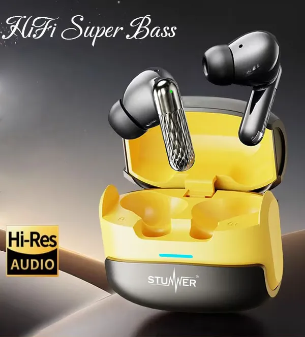 STUNNER_Wireless_Earbuds_with_60_Hours_Playback,_AI-ENC_Environmental_Noise_Cancelling_Headphones_with_Spatial_Audio,_Bluetooth_5.4,_Hi-Res_Audio,_Deep_Bass,_Dual_Mic_ENC_for_Clear_Calls,_4-Microphone_System,_Premium_TWS_Earphones
