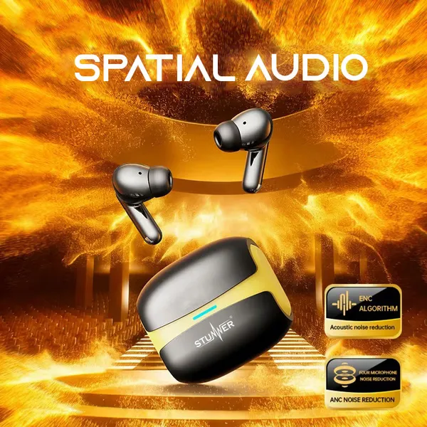 STUNNER_Wireless_Earbuds_with_60_Hours_Playback,_AI-ENC_Environmental_Noise_Cancelling_Headphones_with_Spatial_Audio,_Bluetooth_5.4,_Hi-Res_Audio,_Deep_Bass,_Dual_Mic_ENC_for_Clear_Calls,_4-Microphone_System,_Premium_TWS_Earphones