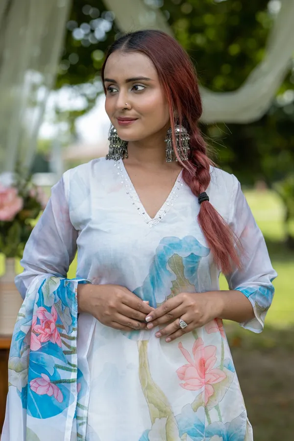 White_Digital_Print_Pure_Organza_Suit_With_Embroidery_Border_Premium_3_Piece_Set_For_Women