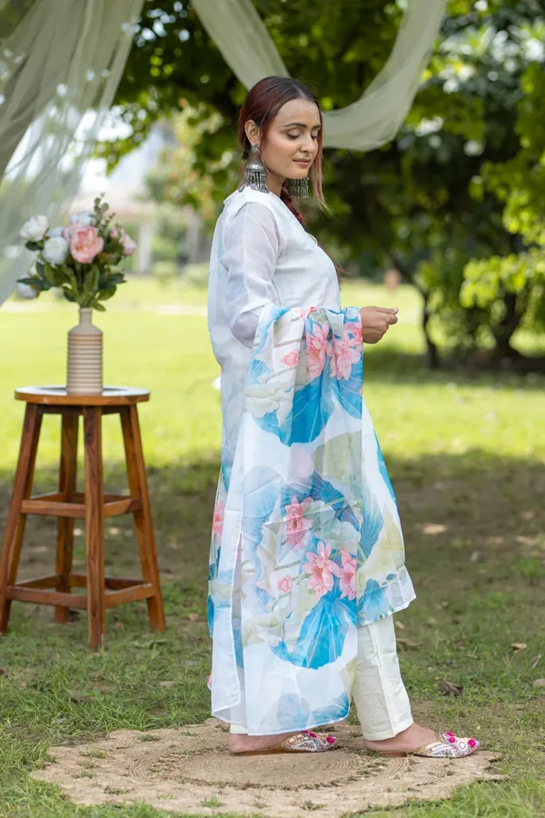 White_Digital_Print_Pure_Organza_Suit_With_Embroidery_Border_Premium_3_Piece_Set_For_Women