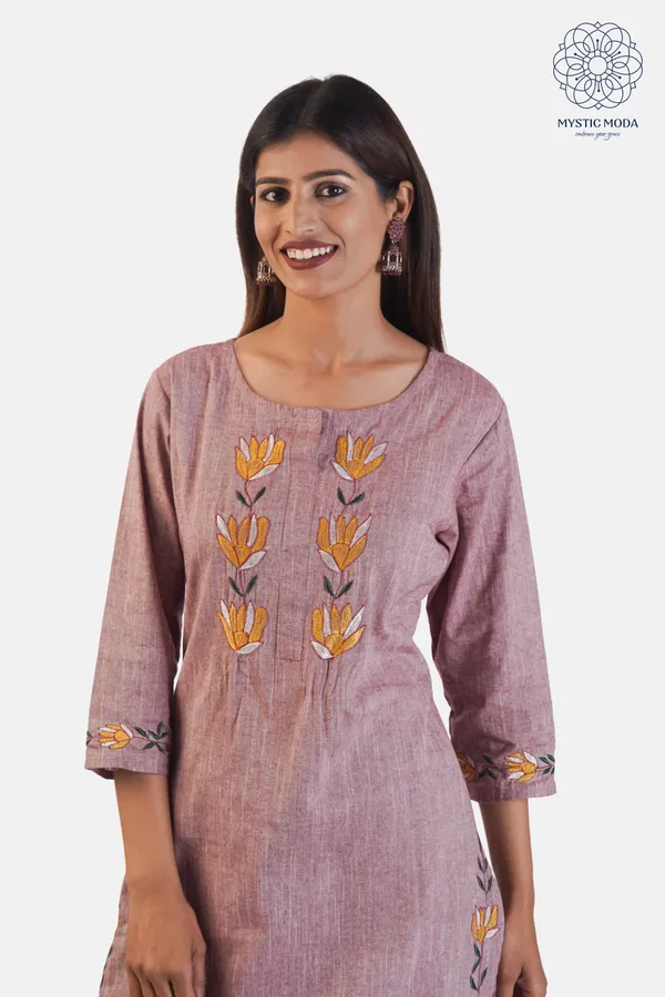 Purple_Cotton_Embroidered_Floral_Suit_Set_With_Printed_Dupatta_Elegant_Ethnic_Wear_For_Women