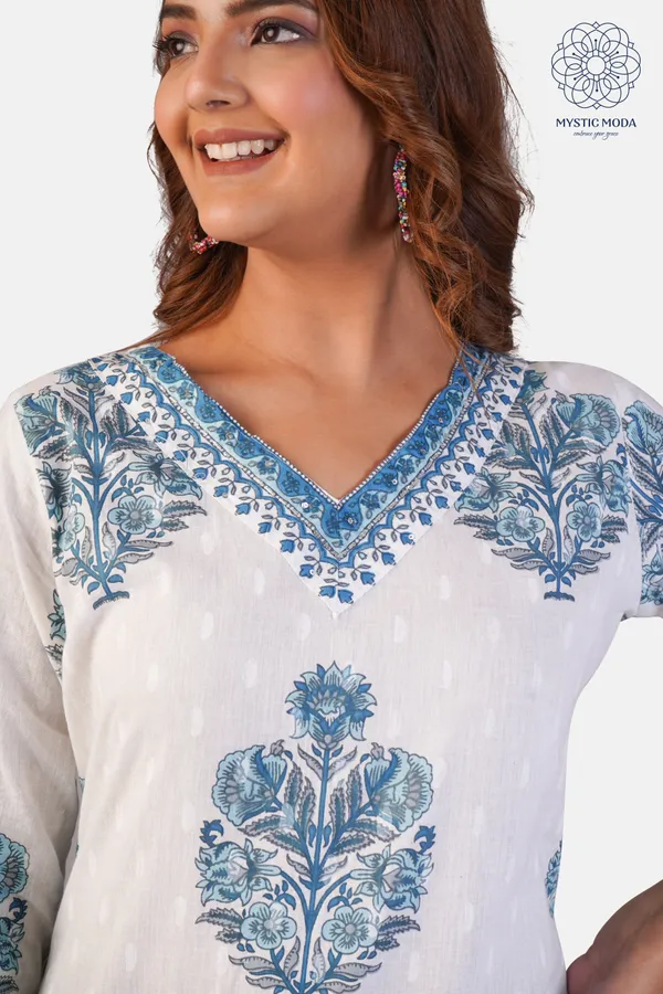 Blue_Cotton_Floral_Print_Kurta_Set_With_Pants_Dupatta_Ethnic_Wear_For_Women