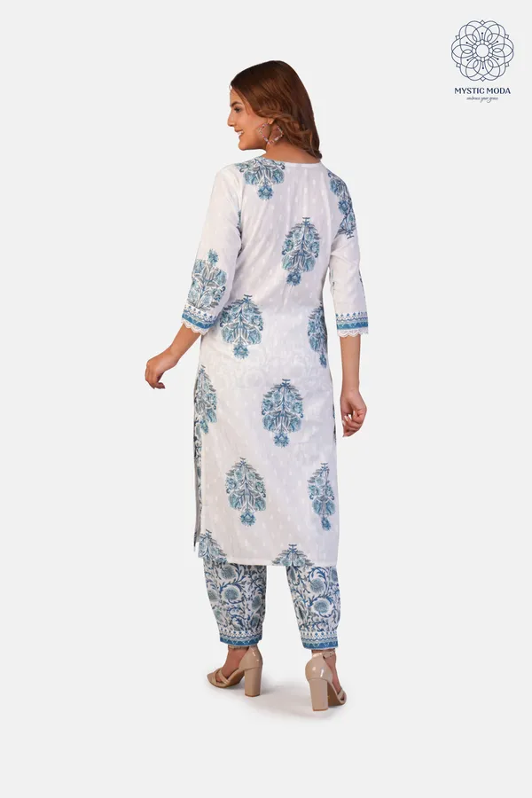 Blue_Cotton_Floral_Print_Kurta_Set_With_Pants_Dupatta_Ethnic_Wear_For_Women