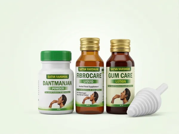 Satva_Vardhak_Oral_Care_Combo_Pack_-_Gum_Care_Lotion,_Dantmanjan_Powder_&_Fibrocare_Liquid