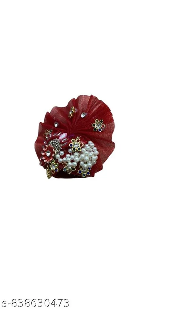 Multicolour_Laddoo_Gopal_Ji_Dress_Mukut_Mala_Size_5_Decorative_Krishna_Idol_Outfit