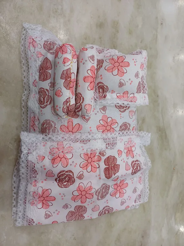 Pink_Flower_Print_Laddu_Gopal_Ji_Bed
