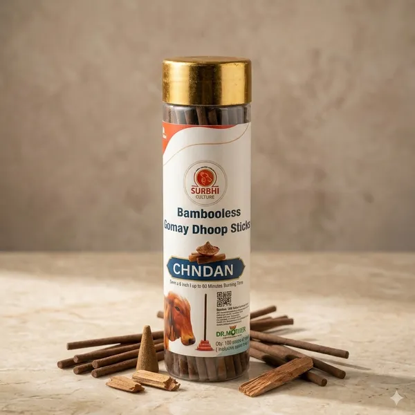 Surbhi_Bambooless_Gomay_Dhoop_Sticks_Chandan-_Premium_Incense_For_Pooja_And_Home_Fragrance(30_Sticks)