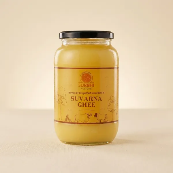 Surbhi_Culture_Suvarna_A2_Ghee_-_Pure_Golden_Clarified_Butter_(Glass_Jar)