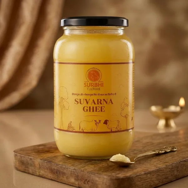 Surbhi_Culture_Suvarna_A2_Ghee_-_Pure_Golden_Clarified_Butter_(Glass_Jar)
