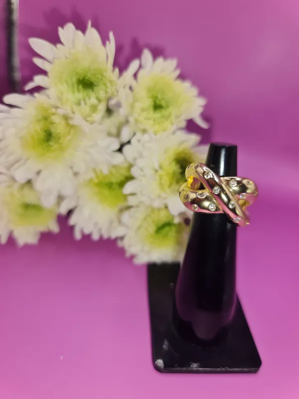 Multicolor_Twisted_Chain_Ring_With_Crystal_And_Twisted_Rope_Ring_Combo_Set_Pack_Of_2