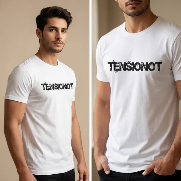White_Cotton_Tensionot_Typography_Print_Cotton_T-Shirt_For_Unisex