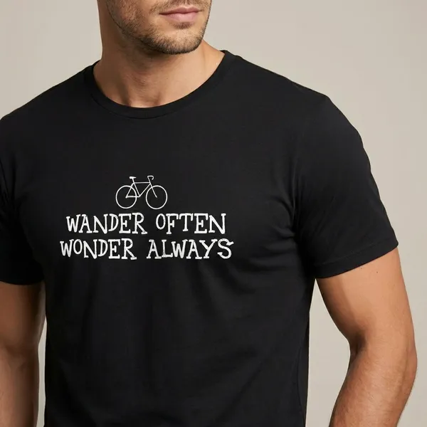 Black_Cotton_Wander_Often_Wonder_Always_Graphic_Print_T-Shirt_For_Unisex