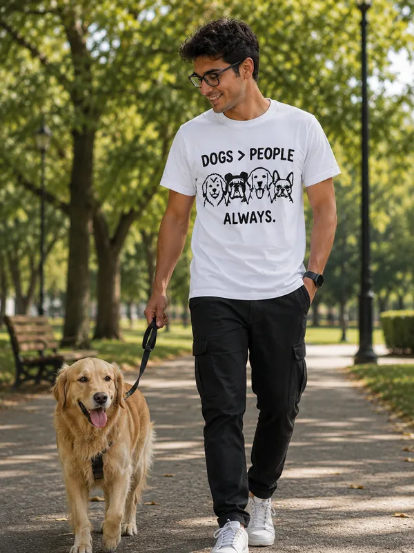 White_Cotton_Tshirt_Dogs_Friend