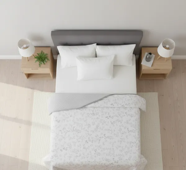 Dohar_Premium_100%_Cotton_Double_Bed_Wildflower_Sprigs,_All_Season_Reversible_Blanket,_Soft,_Lightweight_And_Breathable_Ac_Dohar/Quilt/Blanket/For_Bed_Slate_Grey