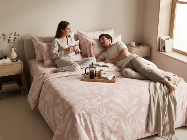 Home_Cent_Premium_Blush_Pink_Botanical_Leaf_Print_Double_Bedsheet_with_2_Matching_Pillow_Covers_228_x_254_cms