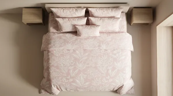 Home_Cent_Premium_Blush_Pink_Botanical_Leaf_Print_Double_Bedsheet_with_2_Matching_Pillow_Covers_228_x_254_cms