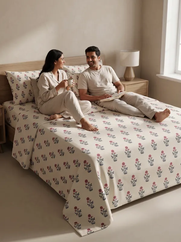 Home_Cent_Premium_Traditional_Block_Print_Floral_Double_Bedsheet_with_2_Pillow_Covers_228_x_254_cms