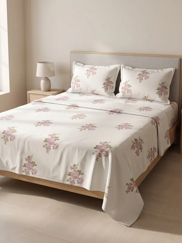 Home_Cent_BLUSH_PINK_Double_Bedsheet_with_2_Pillow_Covers,_400_TC_UltraSatin_Premium_Bedding_Set,_Aesthetic_Home_Decor_274_x_274_cms-SET(_1BEDSHEET+2PCS_PILLOW_COVER)